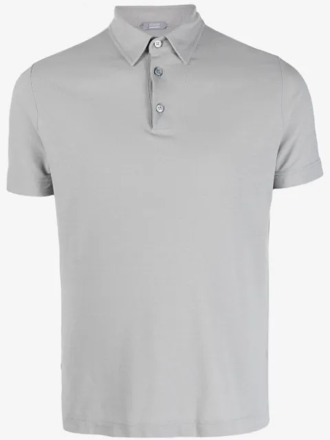 Zanone Ice cotton polo shirt
