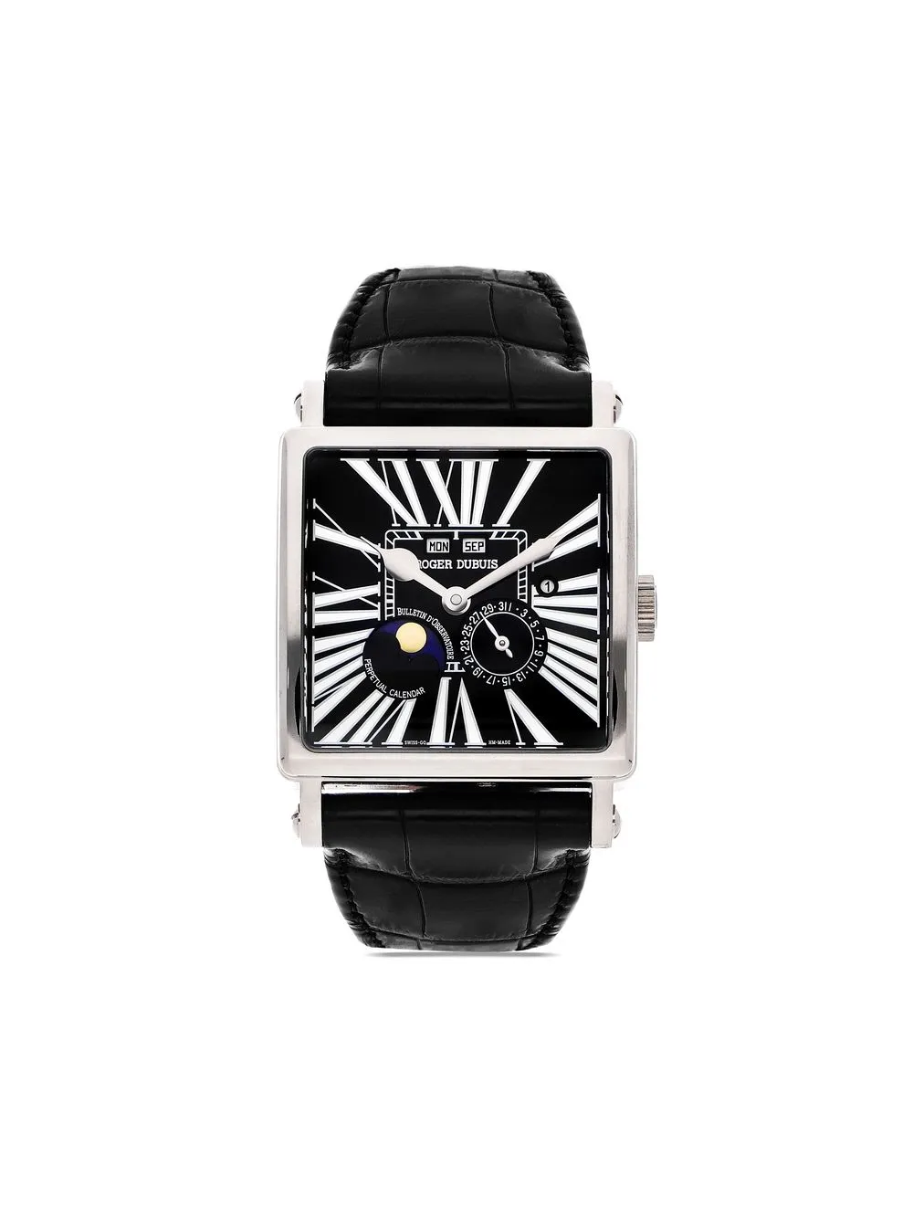 

Roger Dubuis pre-owned Golden Square Perpetual Calendar 40mm - Black