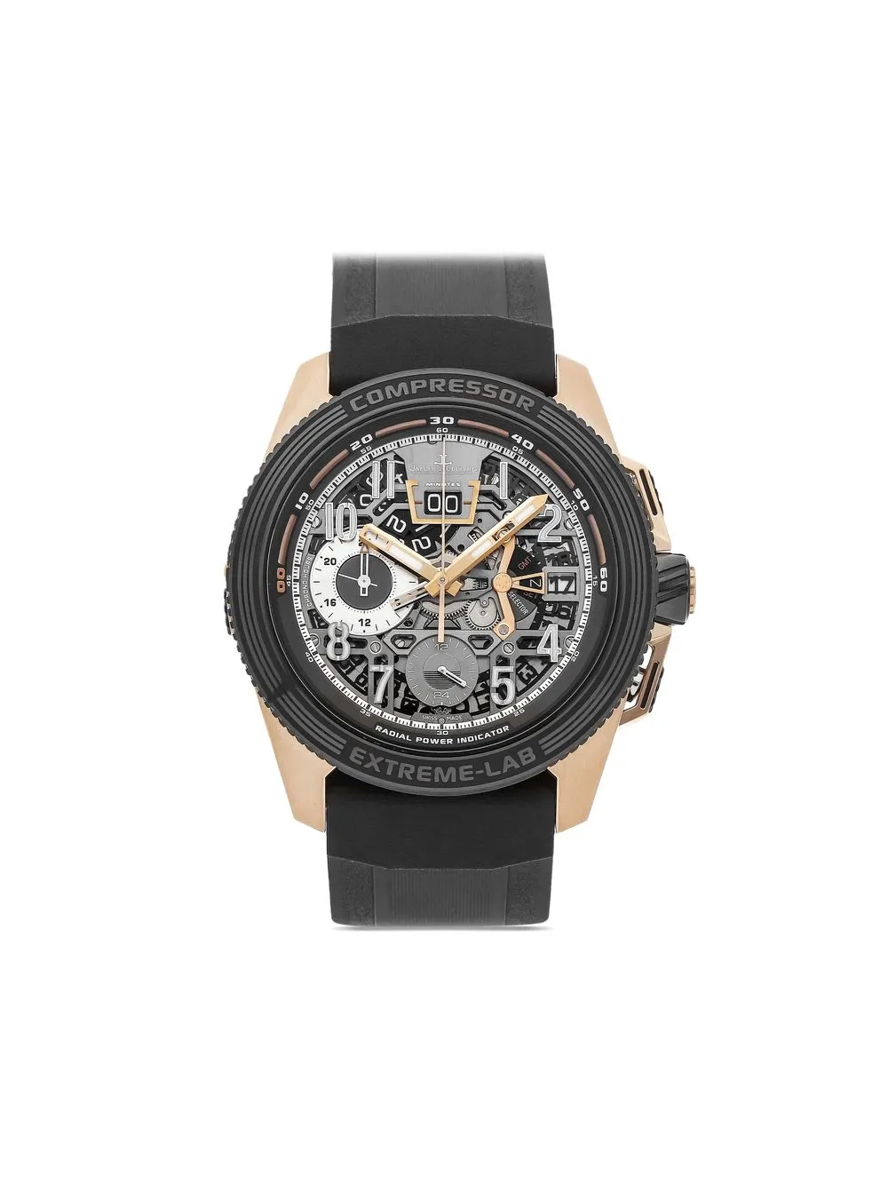 

Jaeger-LeCoultre pre-owned Master Compressor Extreme Lab 46mm - Black