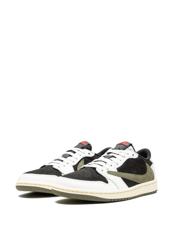 travis scott olive air jordan one low安心鑑定できますでしょうか