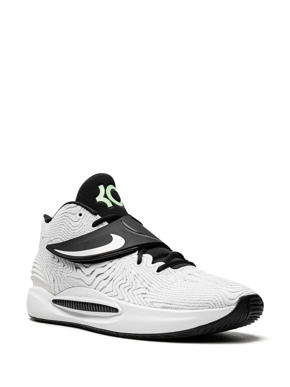 Shop Nike Kd 14 Tb "white/black" Sneakers