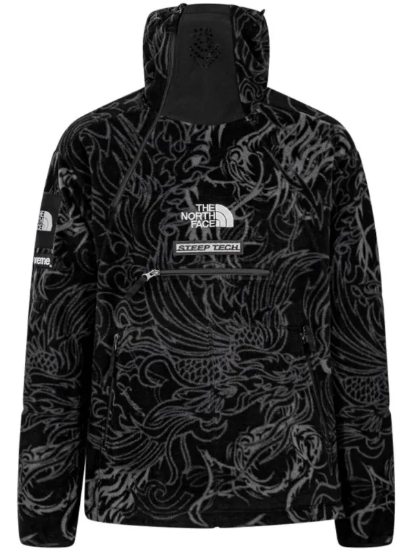 x TNF Steep Tech フリース プルオーバー