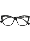 Max Mara Eyewear square frame glasses - Black