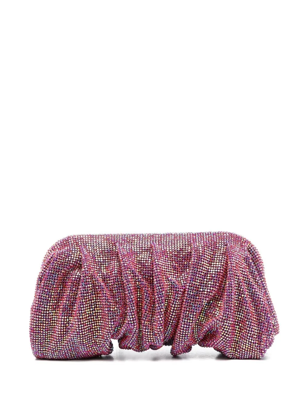 

Benedetta Bruzziches crystal embellished clutch bag - Pink