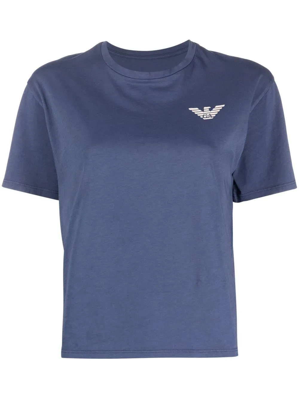 

Emporio Armani playera con logo estampado - Azul