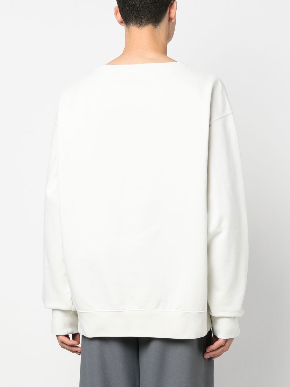 Maison Margiela Numeric logo-embroidered sweatshirt Men