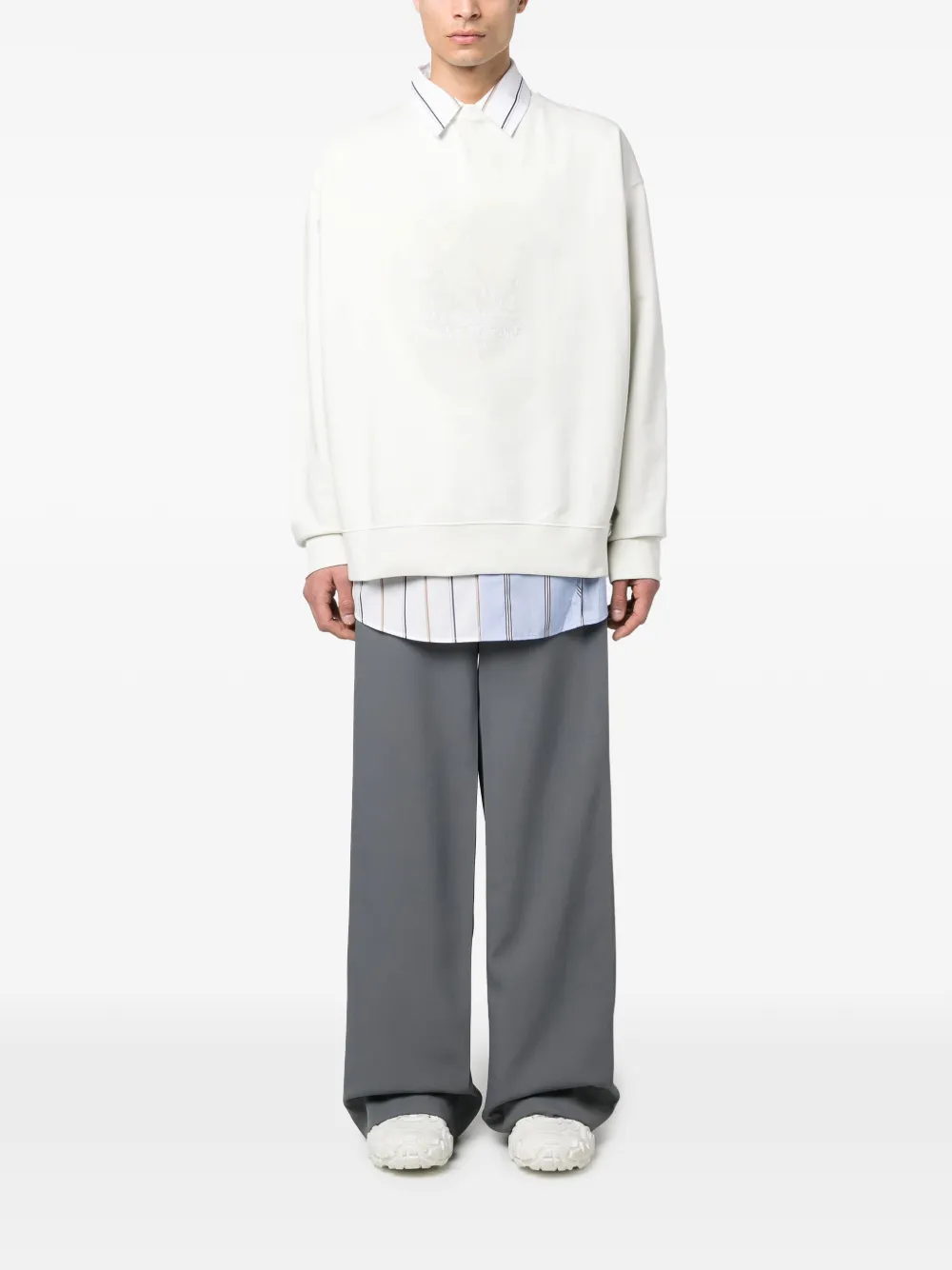 Maison Margiela Numeric logo-embroidered sweatshirt | Sweatshirts | Image 2