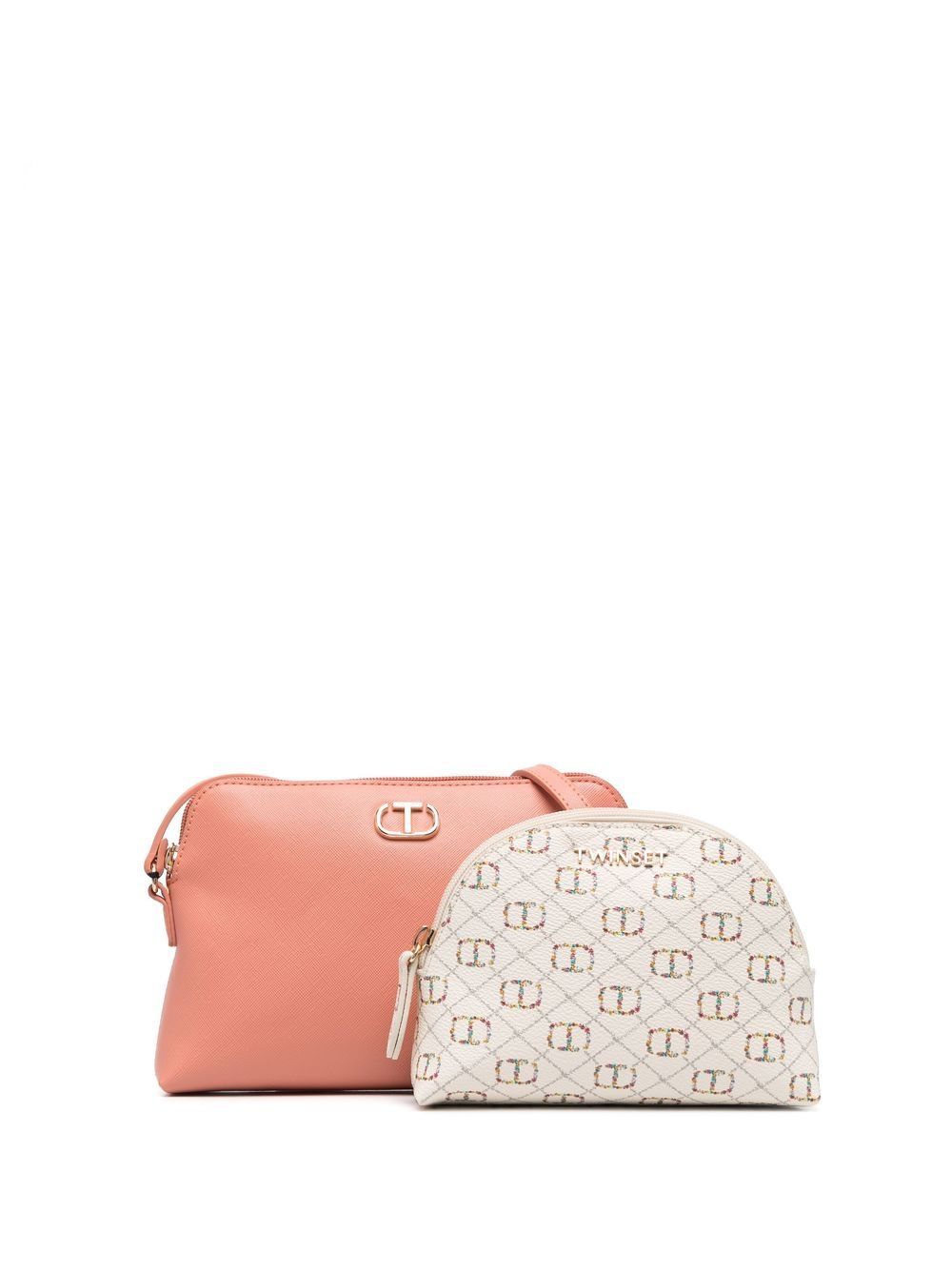 TWINSET logo-plaque Crossbody Bag - Farfetch