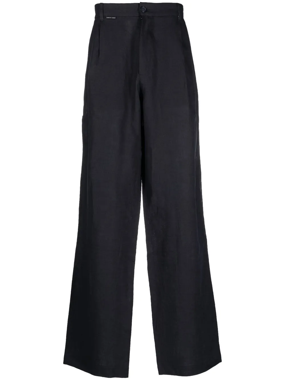 

Family First pantalones anchos con etiqueta del logo - Azul