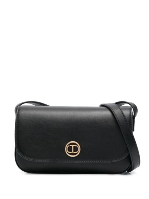 TWINSET logo-plaque shoulder bag