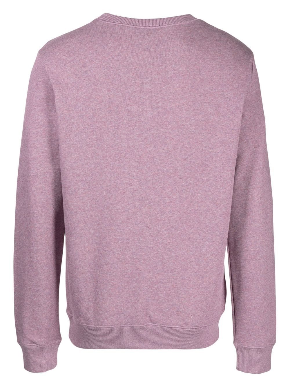 A.P.C. Sweater met logoprint - Paars