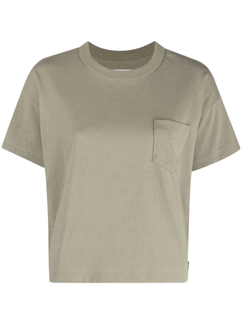 

sacai patch-pocket cotton T-shirt - Green