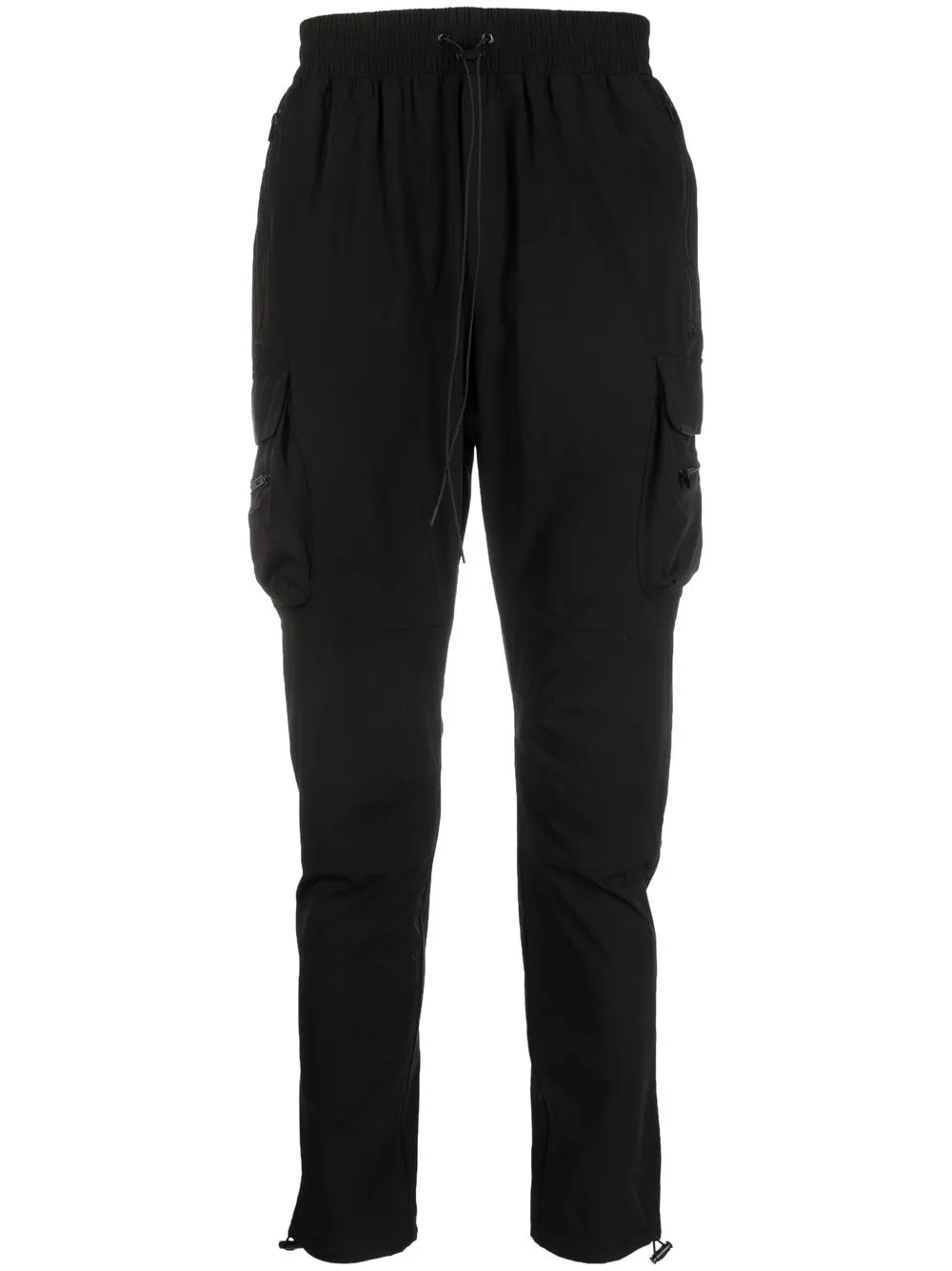 

Represent tapered cargo-pocket trousers - Black