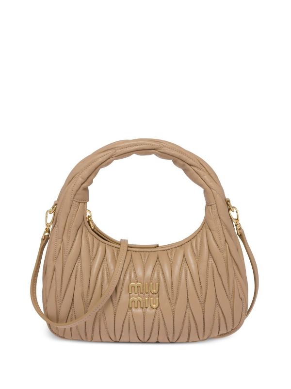 Miu Miu Mini Wander Matelassé Shoulder Bag - Farfetch