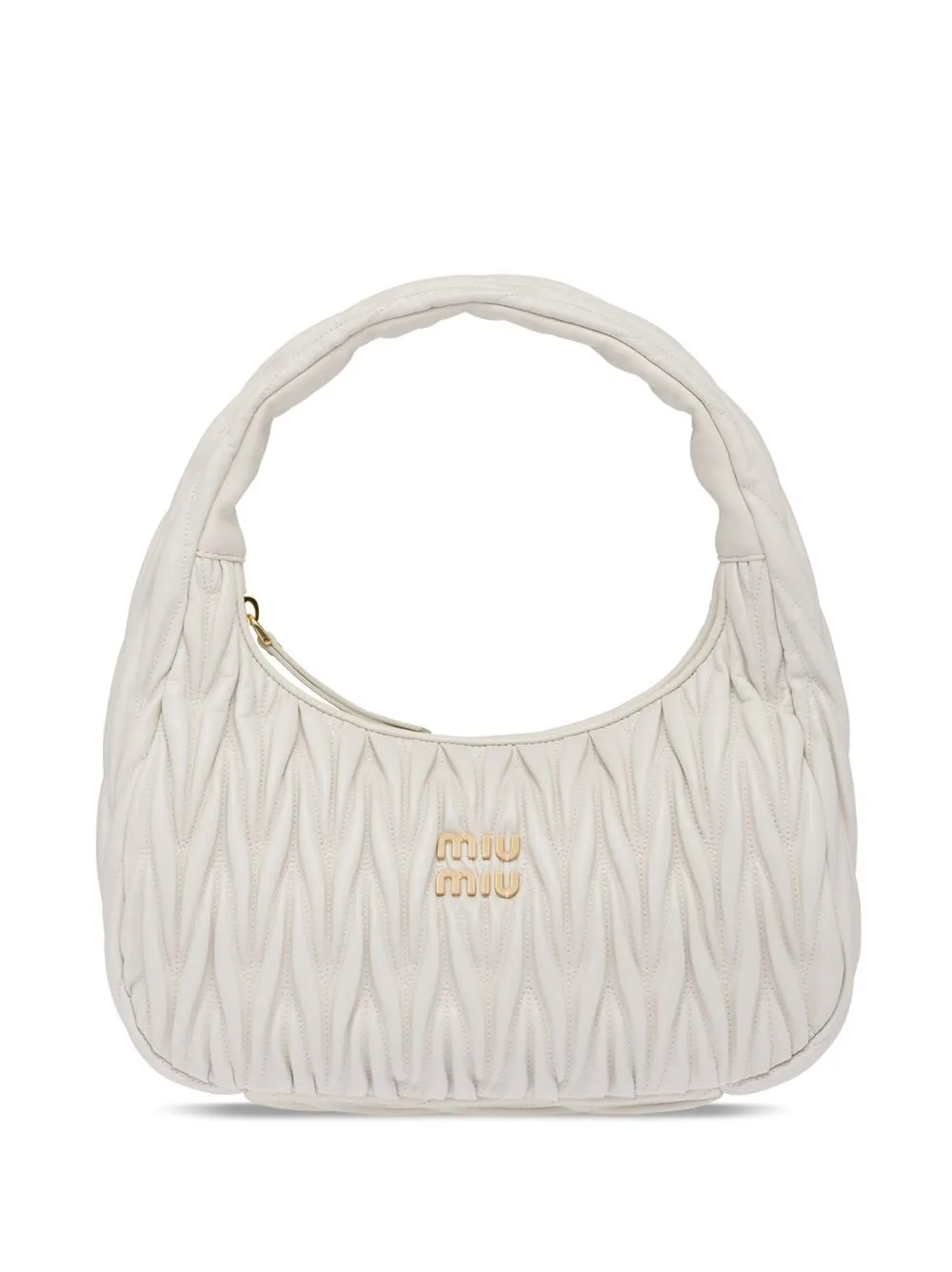 Miu Miu Bolsa de ombro Miu Wander matelassê | Branco | Image 1