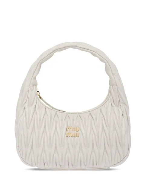 Miu Miu Wander matelassé shoulder bag