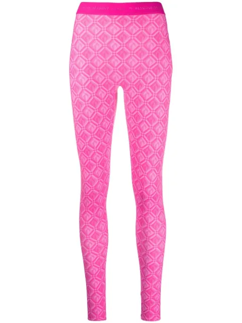 Marine Serre Crescent Moon leggings