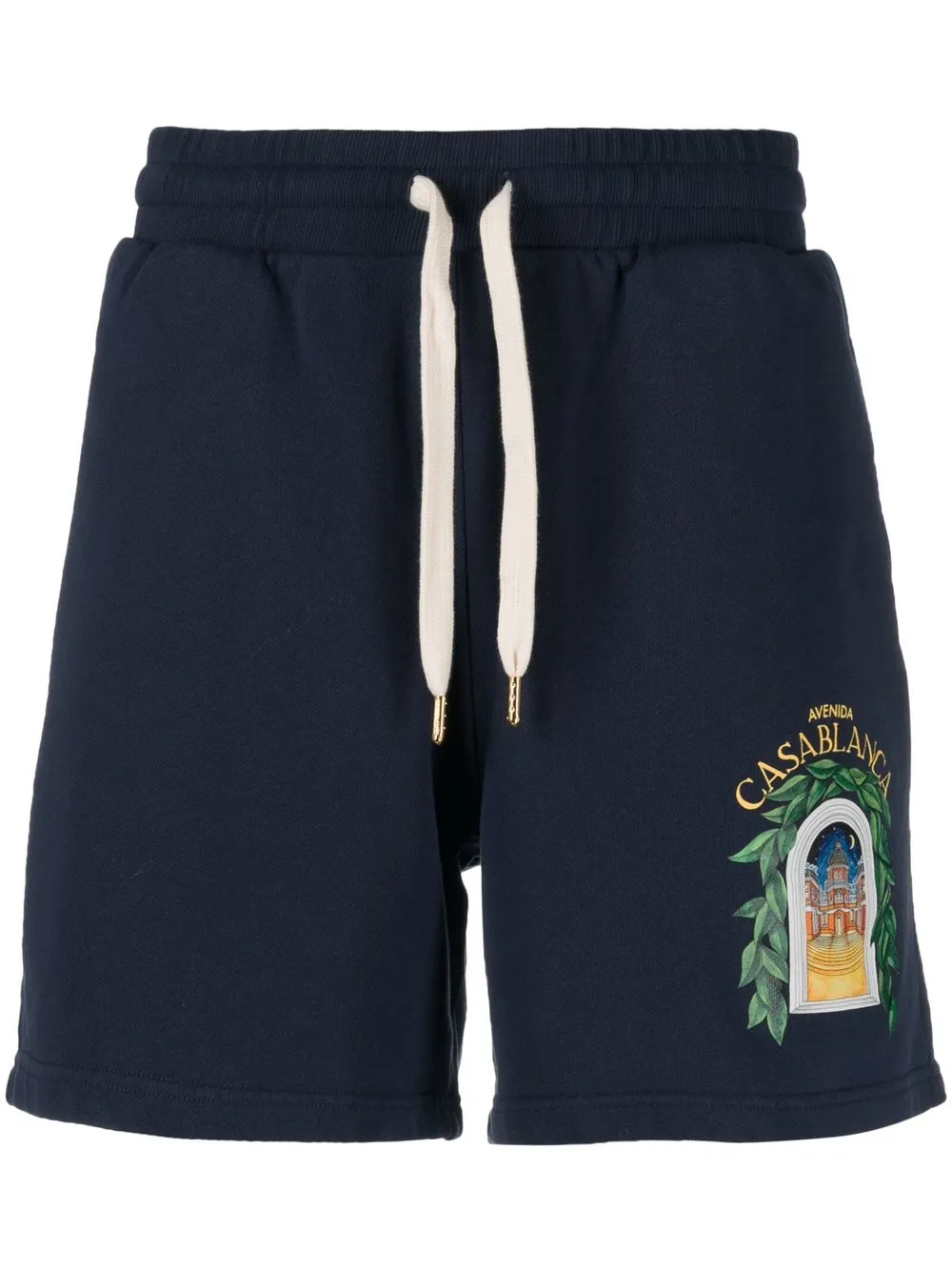 

Casablanca organic cotton track shorts - Blue