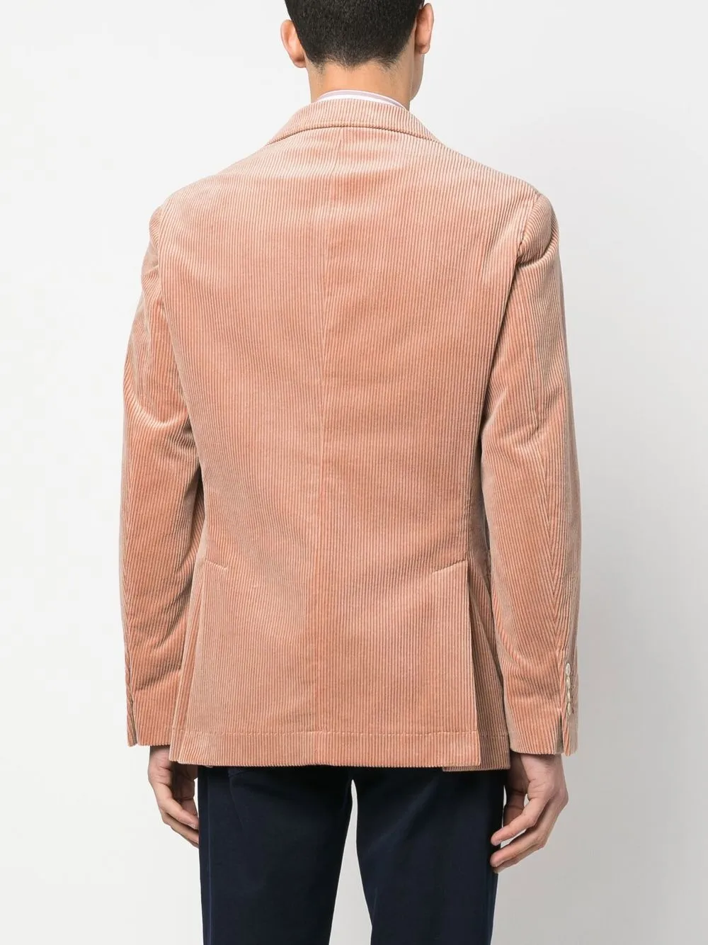 Brunello Cucinelli Ribfluwelen blazer Bruin