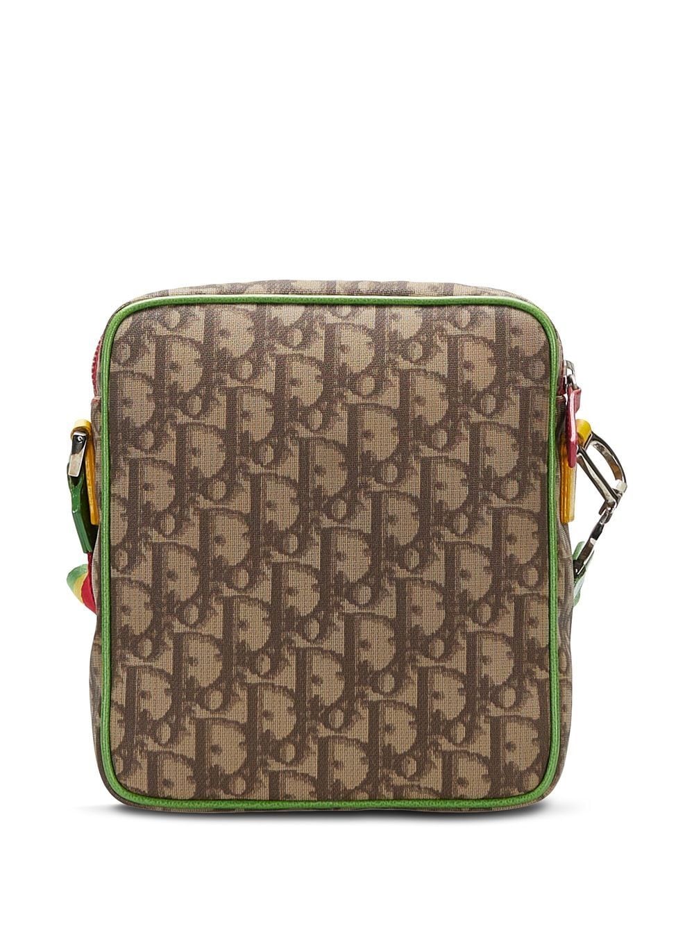 Christian Dior Pre-Owned Rasta Trotter crossbodytas - Bruin