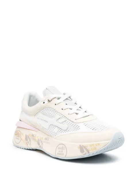 Premiata logo-patch lace-up sneakers MOERUND6340 - 1