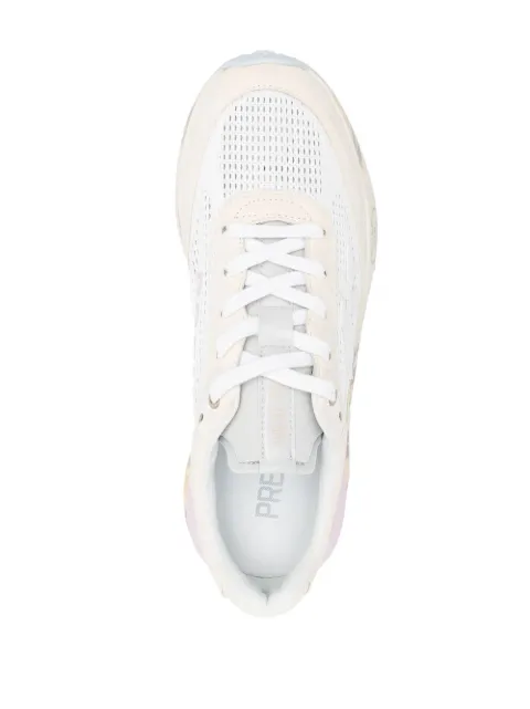 Premiata logo-patch lace-up sneakers MOERUND6340 - 3