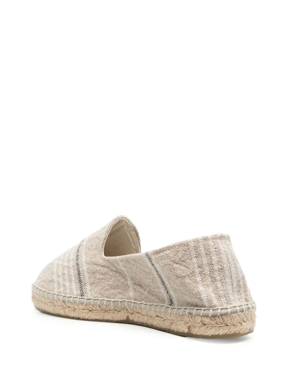  Manebi Striped Slip-on Espadrilles - Neutrals 