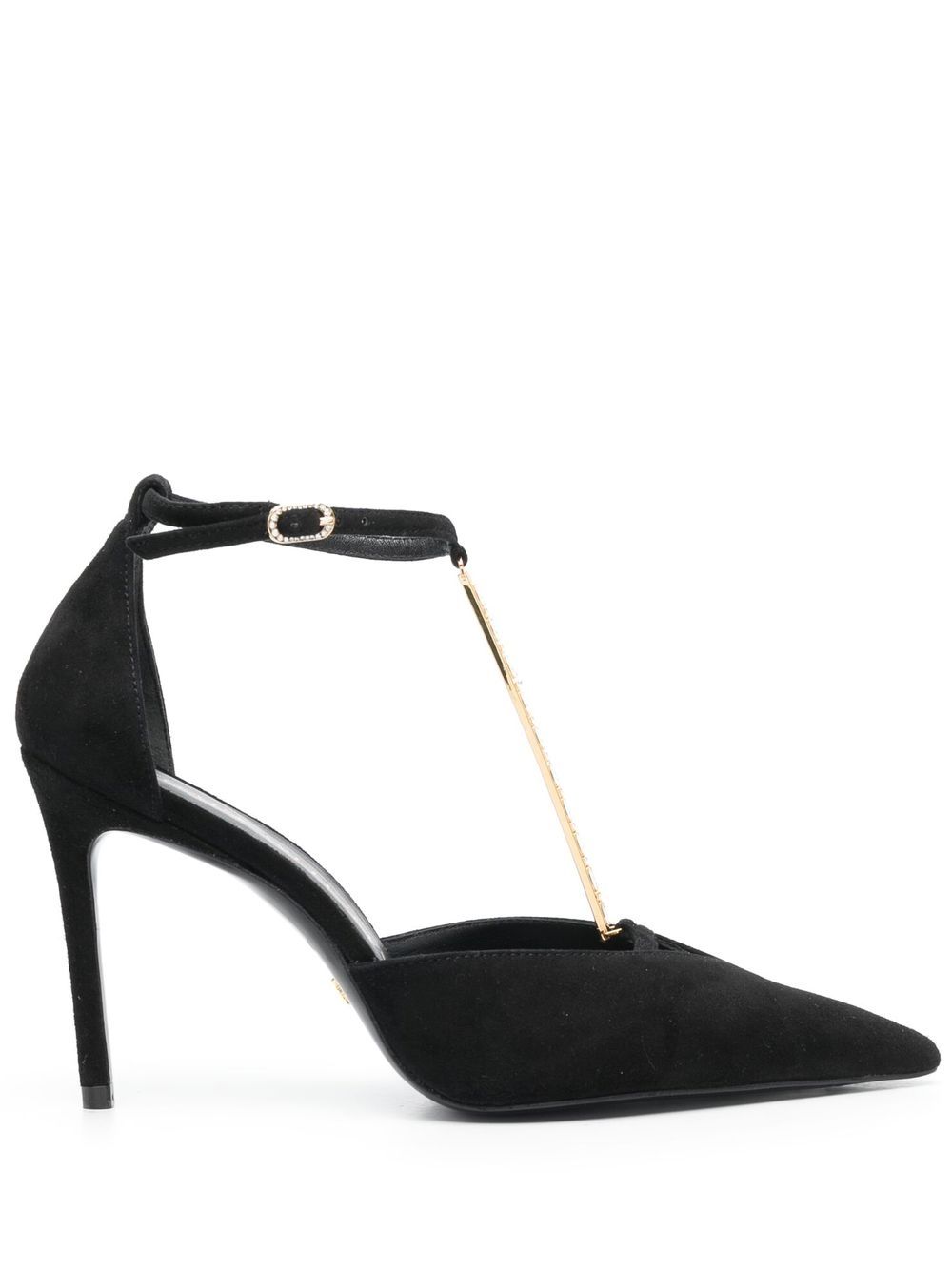 

Stuart Weitzman 110mm crystal-embellished pumps - Black