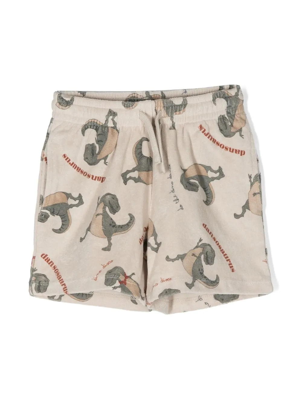 

Konges Sløjd shorts con dinosaurios estampados - Neutro