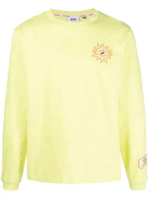 GCDS top con solo estampado