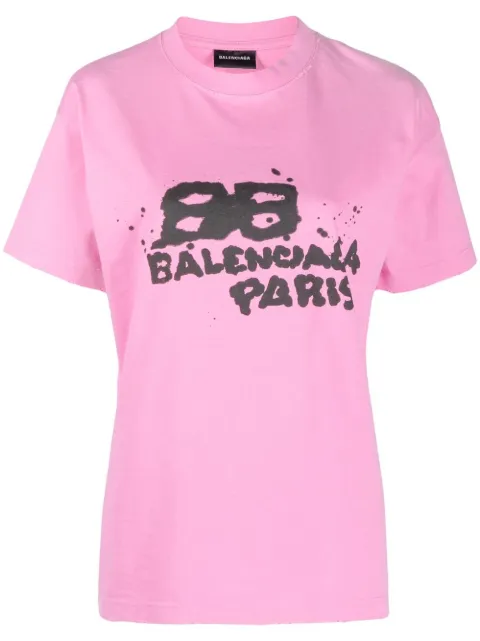 Balenciaga logo-print cotton T-shirt
