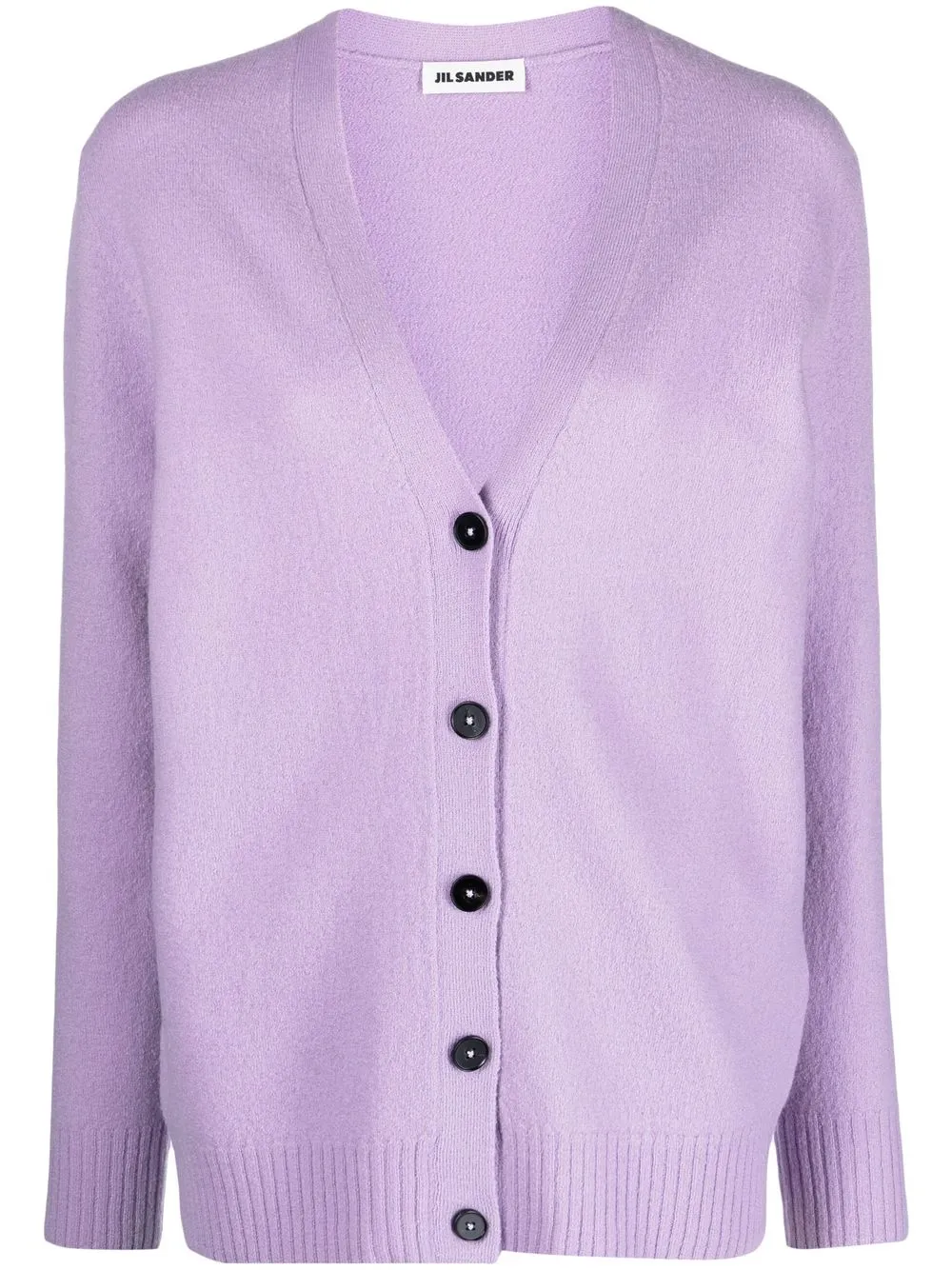 

Jil Sander cárdigan con cuello en V - Morado