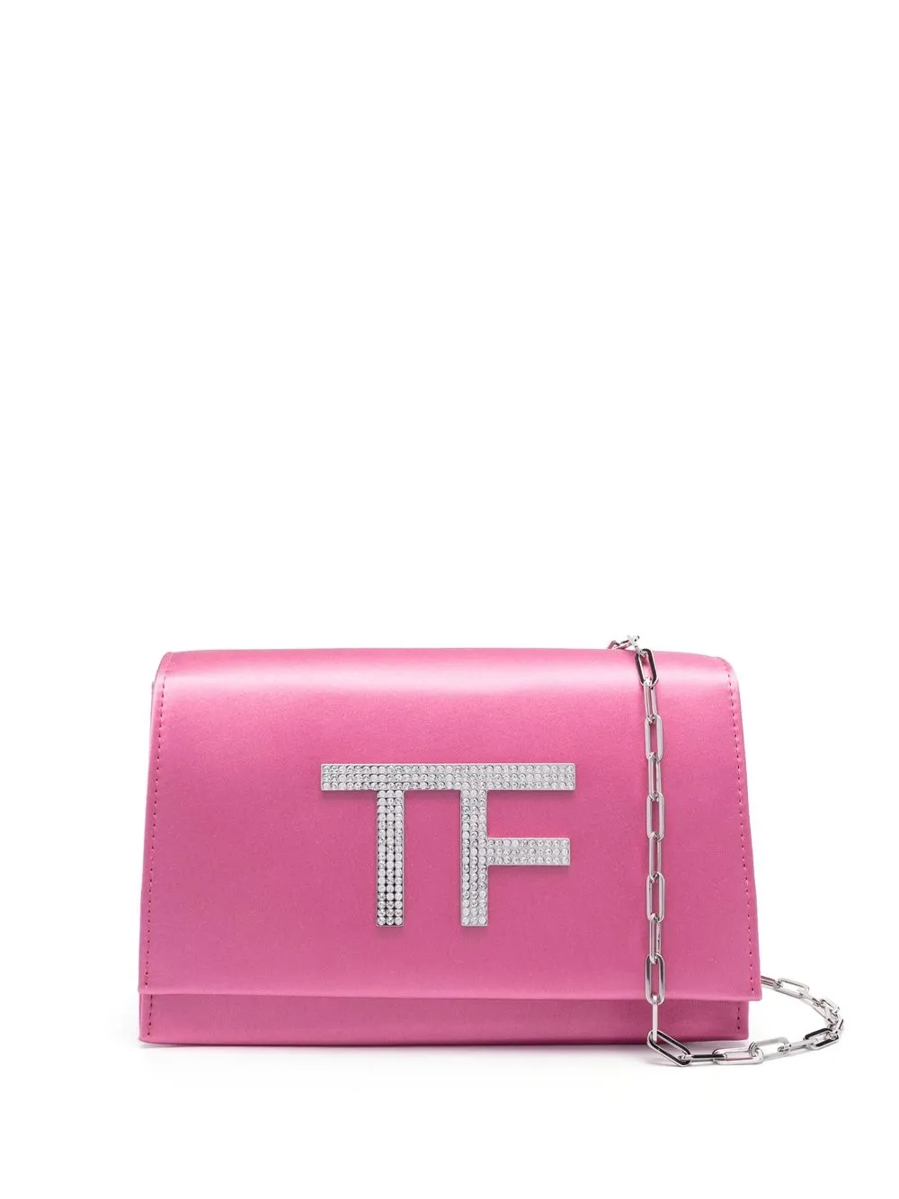 

TOM FORD leather monogram-detail shoulder bag - Pink