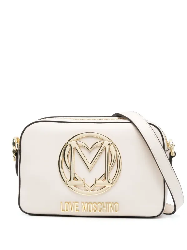 Love Moschino logo plaque Detail Crossbody Bag Farfetch