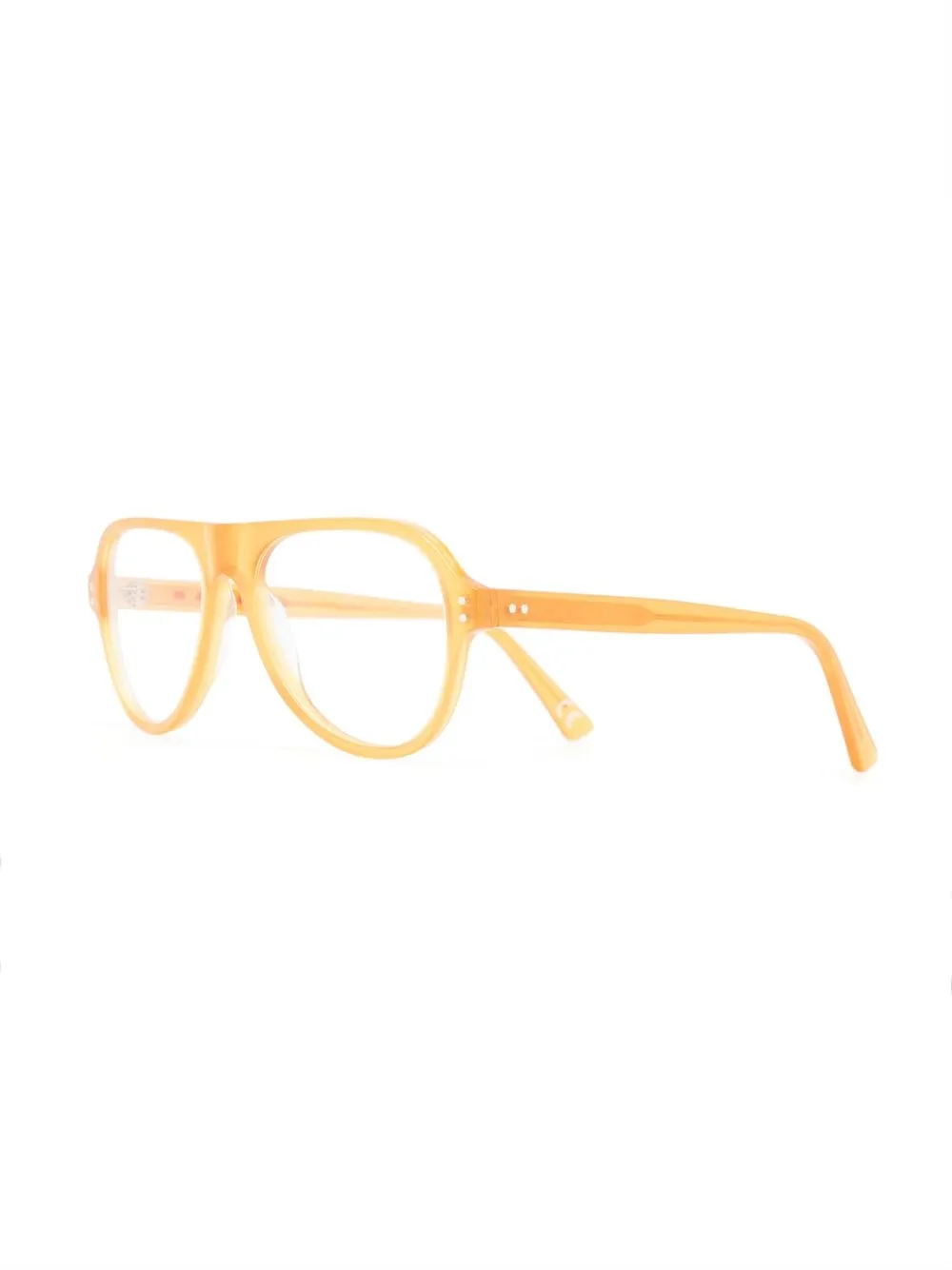 Marni Eyewear Blue Ridge Mountains bril - Geel