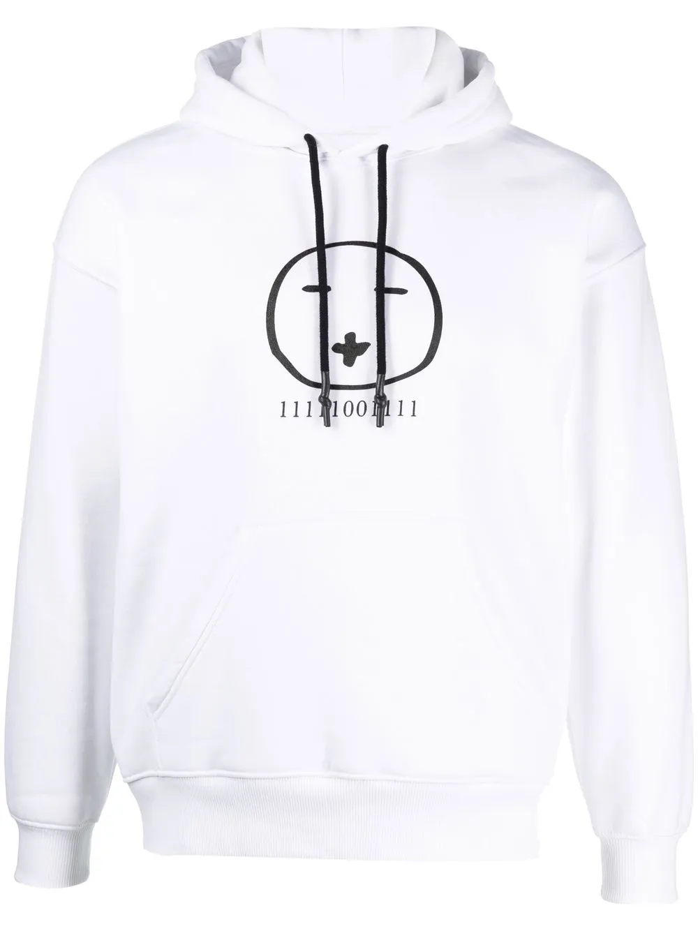 

Société Anonyme hoodie con estampado gráfico - Blanco