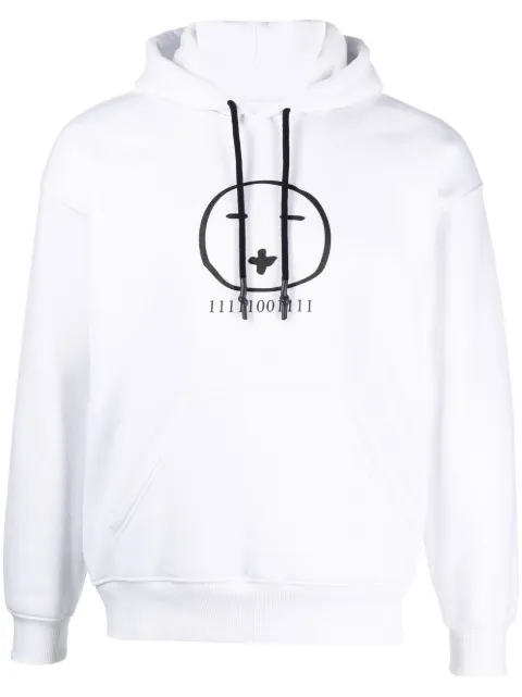 Société Anonyme - graphic-print drawstring hoodie