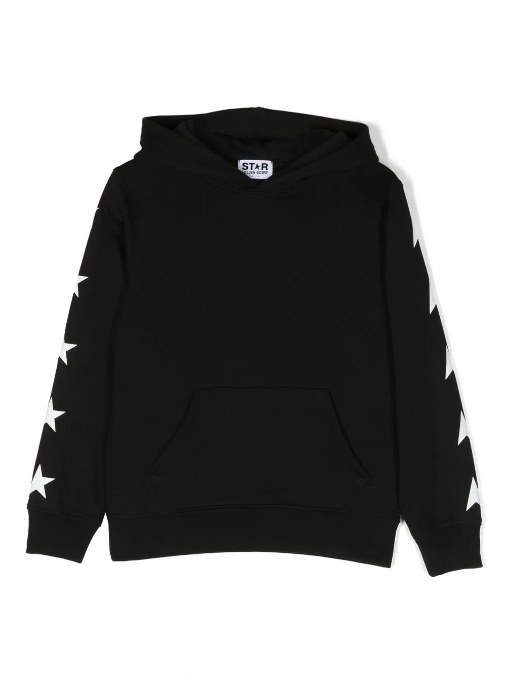 

Golden Goose Kids star-print hoodie - Black