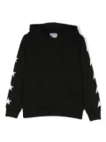 Golden Goose Kids star-print hoodie - Black