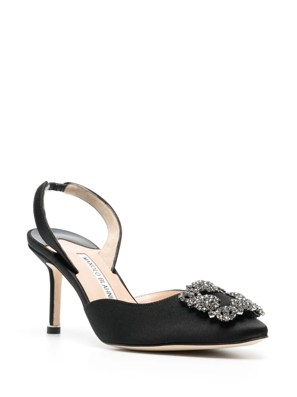 Manolo Blahnik Hangisi slingback pumps - Zwart
