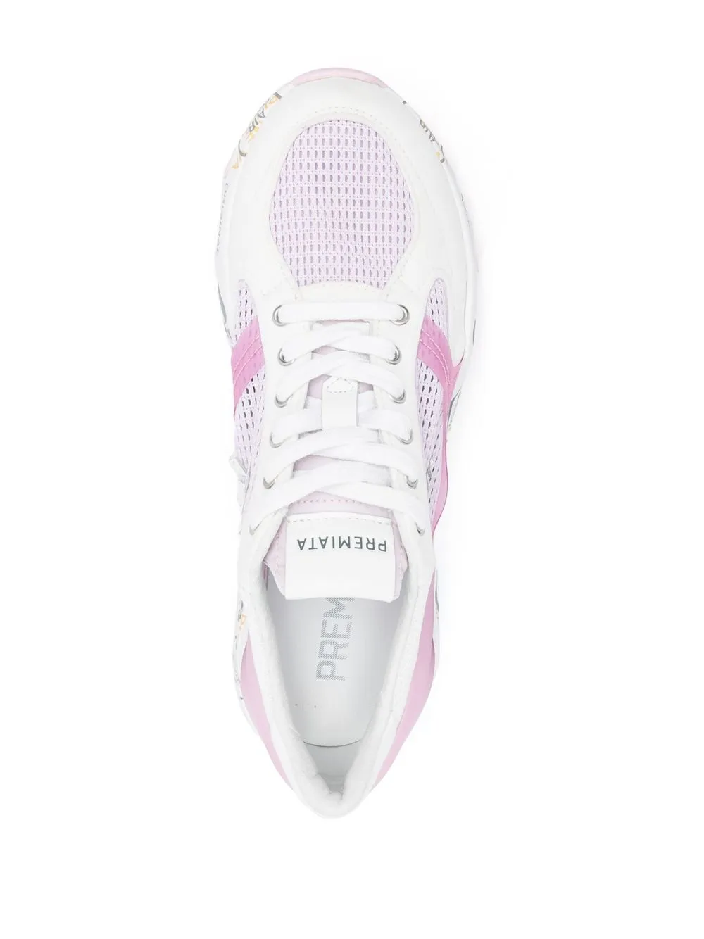 Premiata Buff Low-top Sneakers In White