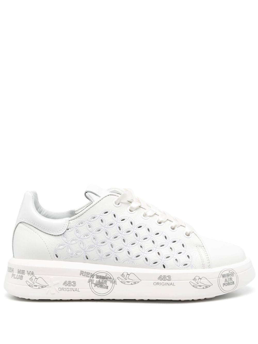 Bellle calf-leather sneakers