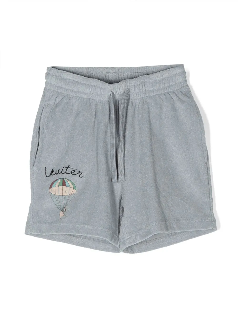 

Konges Sløjd graphic-print track shorts - Grey