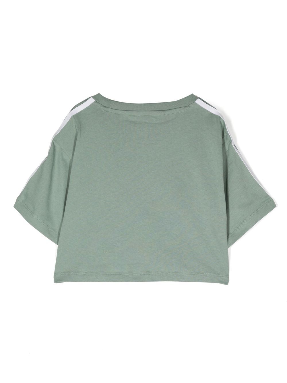 adidas Kids T-shirt met logoprint - Groen