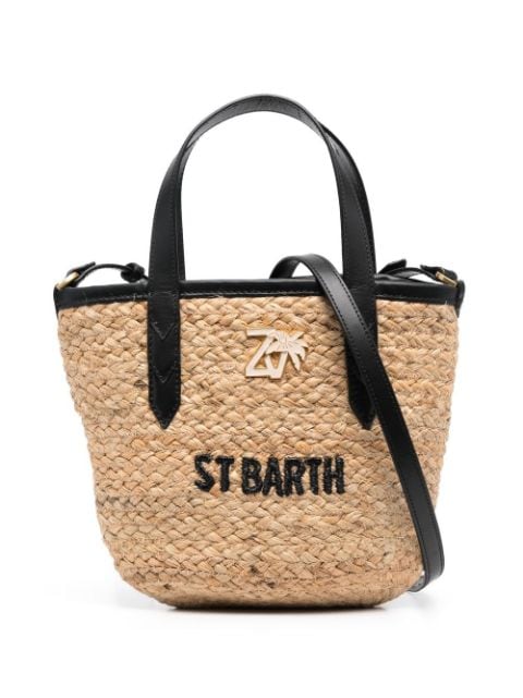 Zadig&Voltaire ZV Initiale woven tote bag