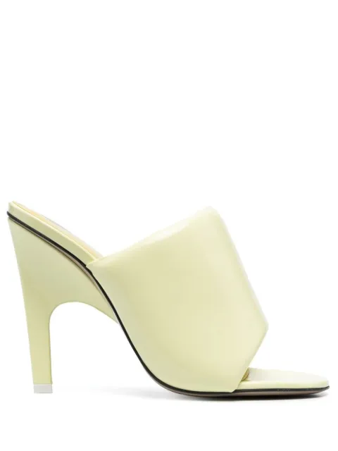 The Attico Rem 120mm open toe mules