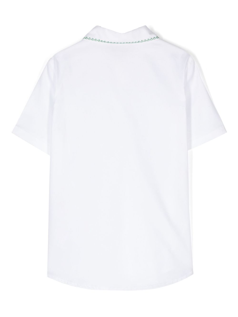 Gucci Kids logo-embroidered shirt - White