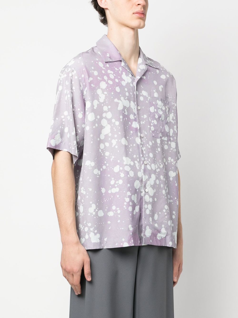 OAMC Kurt Splatter short-sleeve Shirt - Farfetch