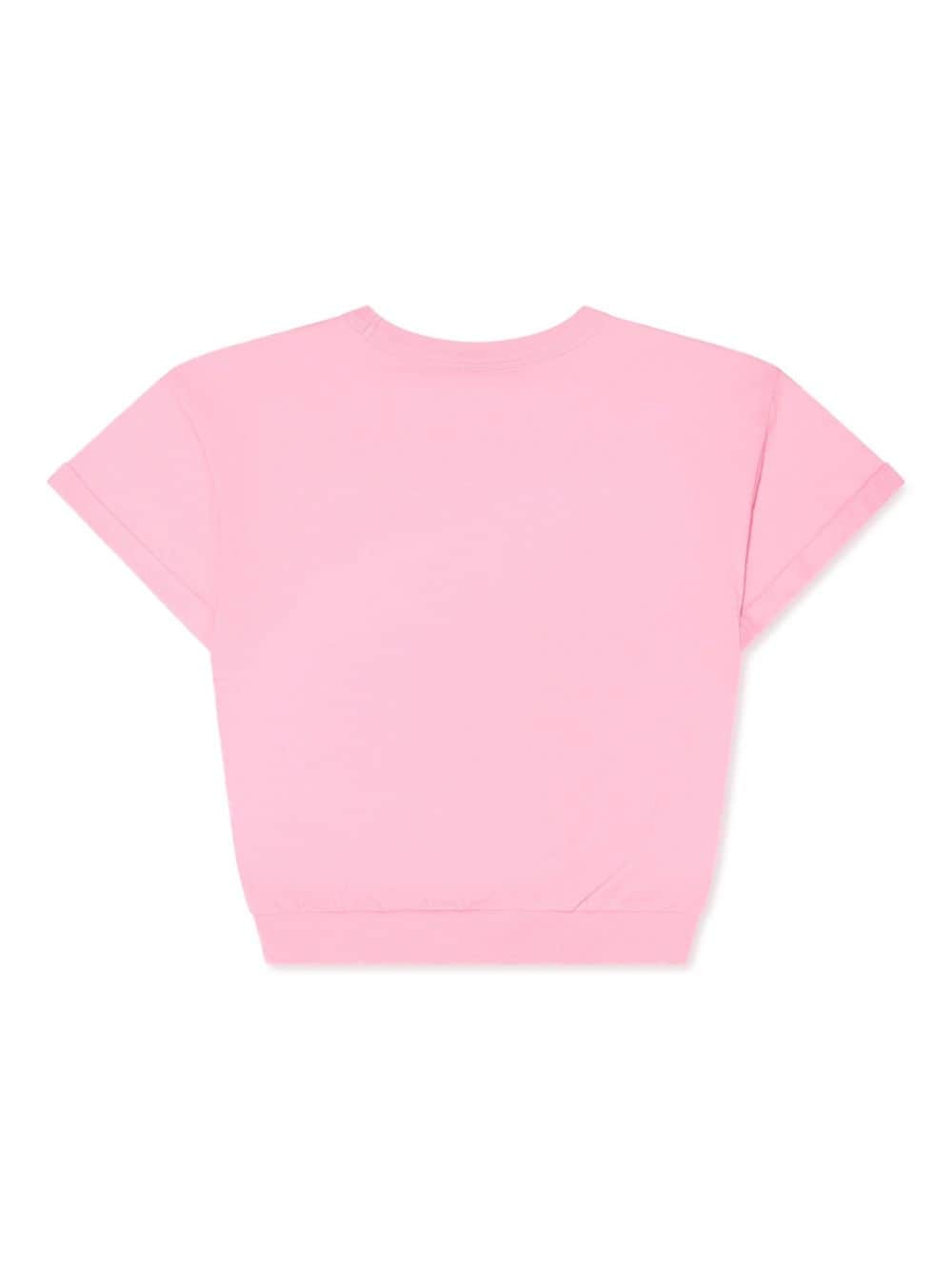 Image 2 of Gucci Kids logo-print cotton T-Shirt
