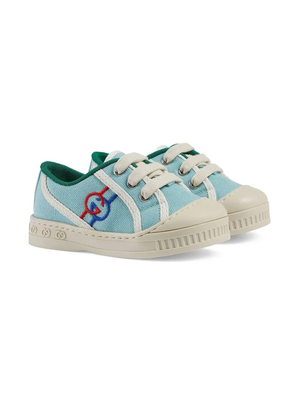 Gucci Kids' Toddler  Tennis 1977 Trainer In Blue